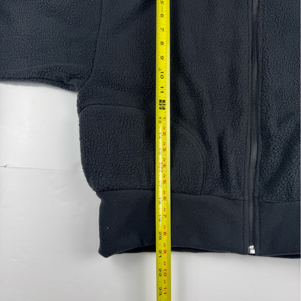 Adidas Men's Charcoal Performance Fleece Jacket - Picture 6 of 10
